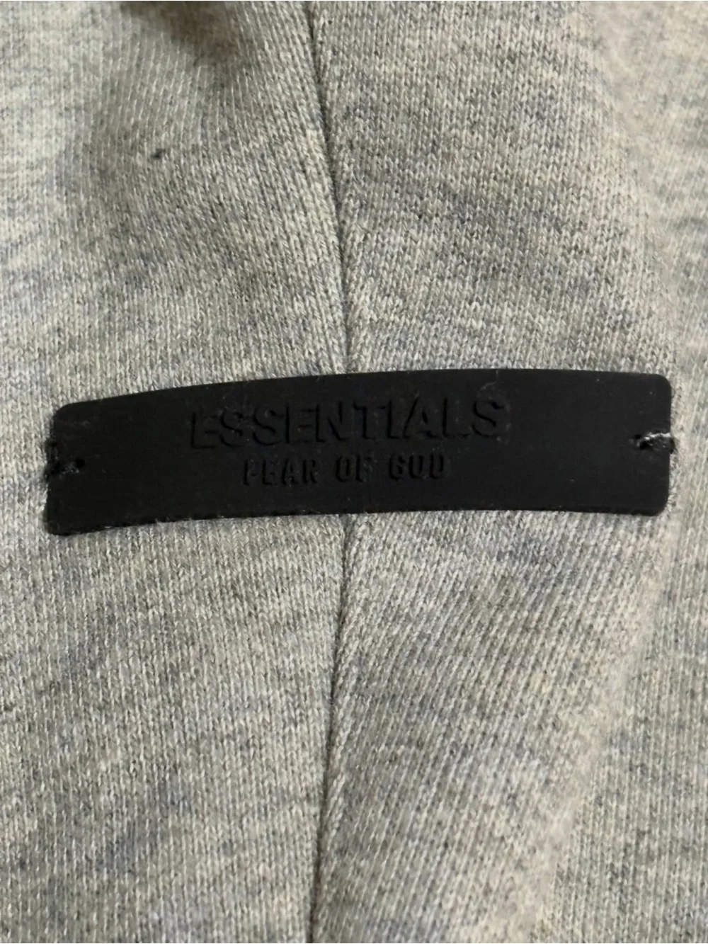 Essentials Fear of God State Grey Cuffed Pants